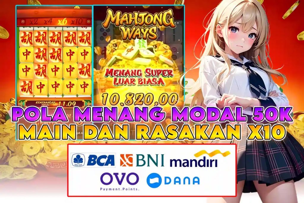 KOMSLOT: POLA MENANG MODAL 50K – RASAKAN PENGGANDA X10 BERUNTUN DI PUTARAN WILD UNTUK MAX WIN!